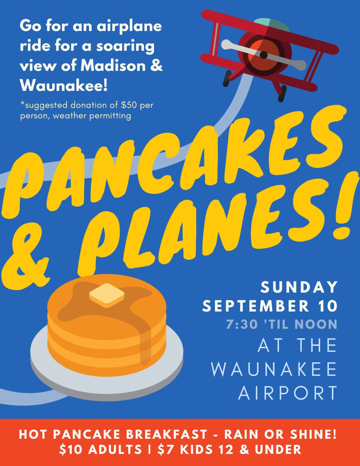 Waunakee Pancake Breakfast 2023