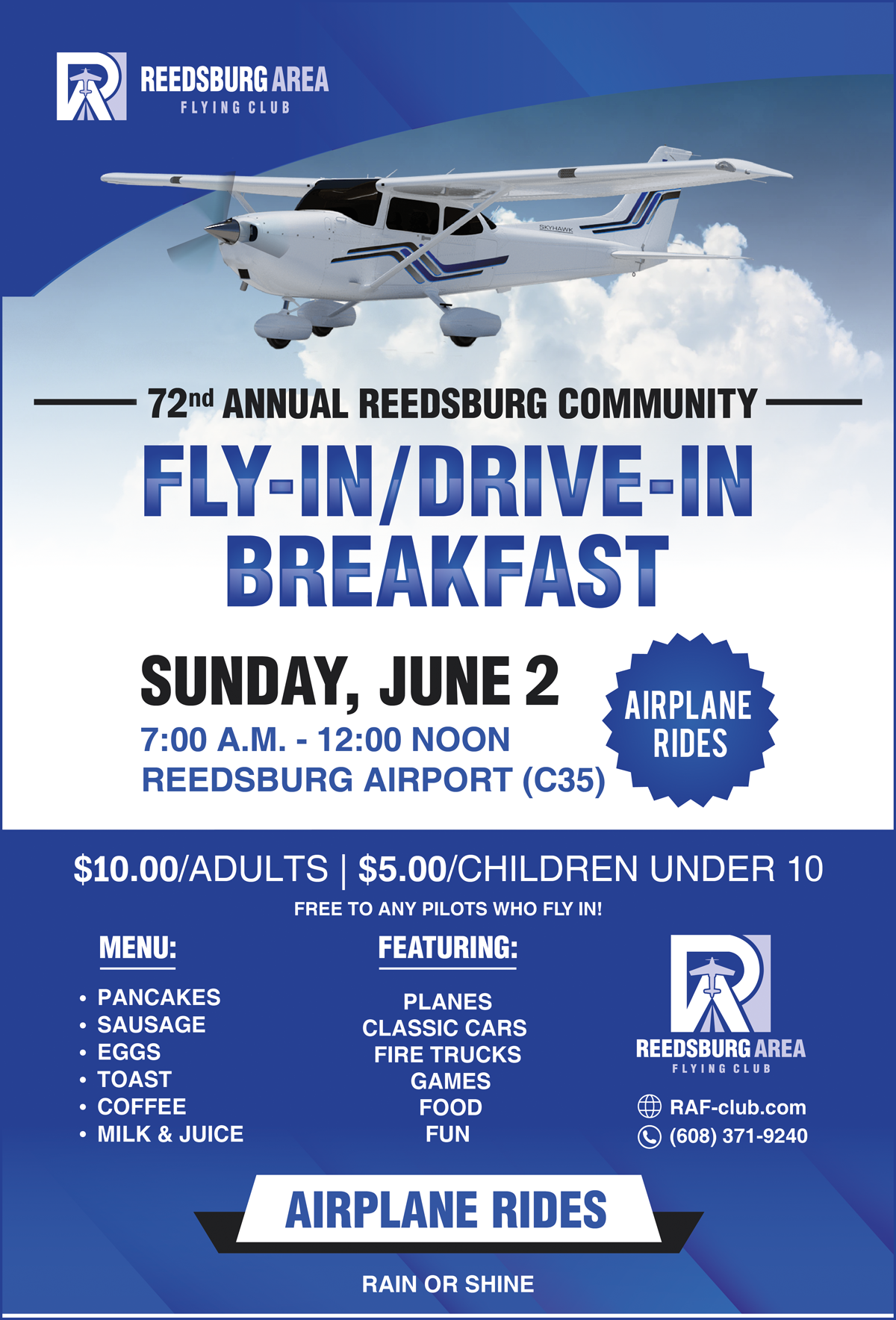 Reedsburg - Pancakes Poster - 2024_Web-stroke